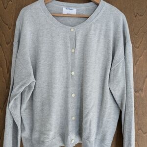 Old Navy Size L light grey sweater